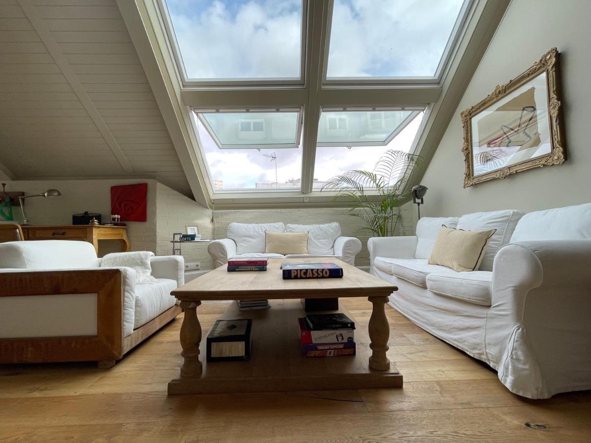 Espectacular Apartamento En El Centro De La Ciudad A Coruna Bagian luar foto