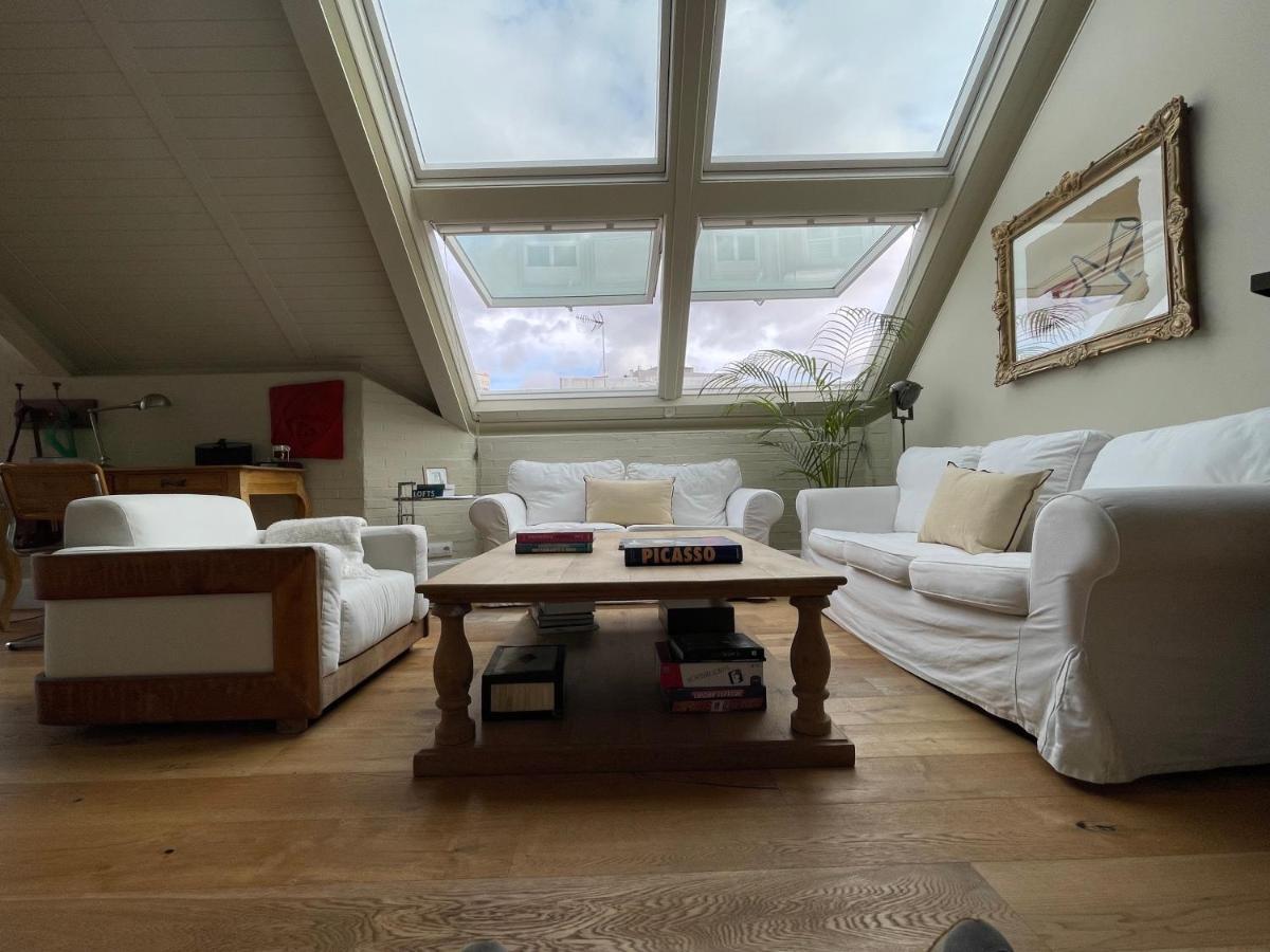 Espectacular Apartamento En El Centro De La Ciudad A Coruna Bagian luar foto