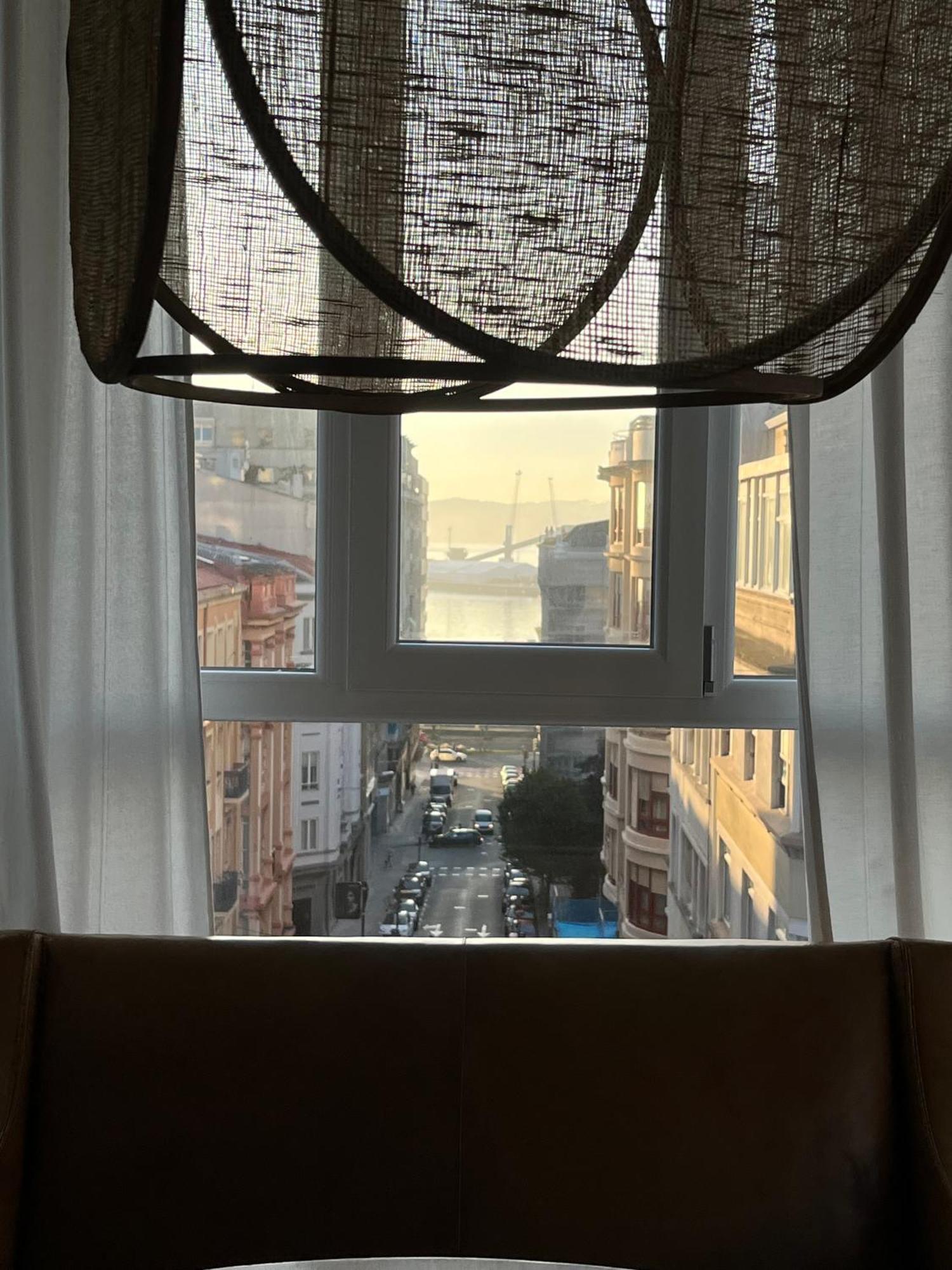 Espectacular Apartamento En El Centro De La Ciudad A Coruna Bagian luar foto